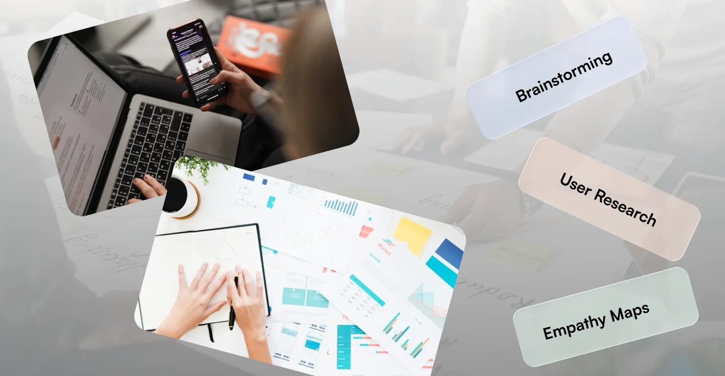 The Discover phase of Pioneers Lab's product design process